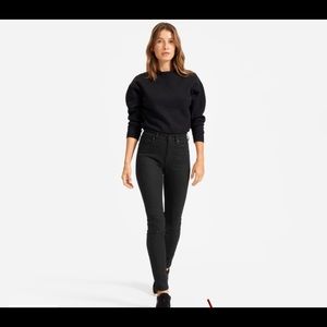 Everlane high rise skinny Black jeans